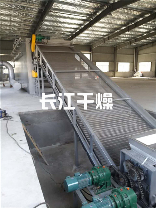 多層網(wǎng)帶式干燥機(jī)現(xiàn)場安裝施工